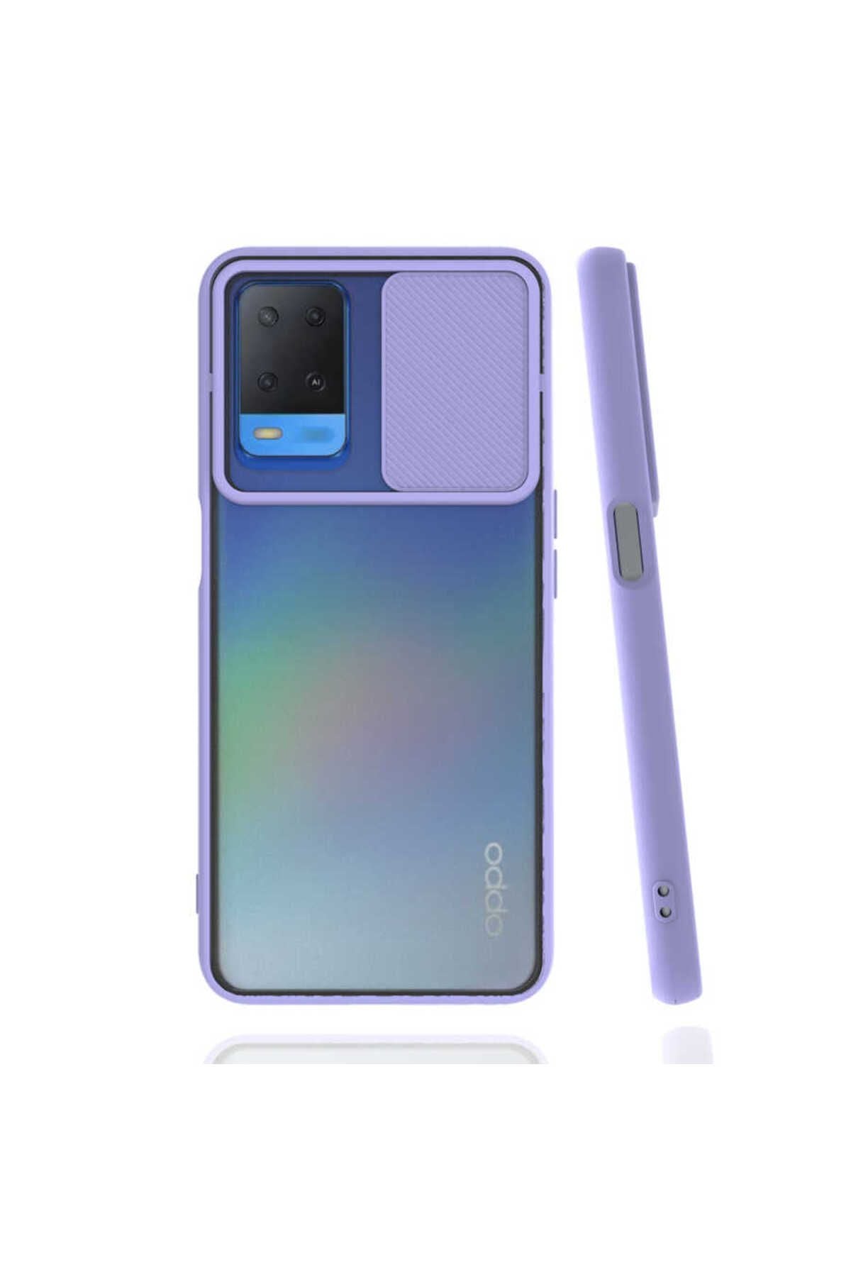 A54 4G Kılıf GLLP Lensi Kapak - Pembe Açık