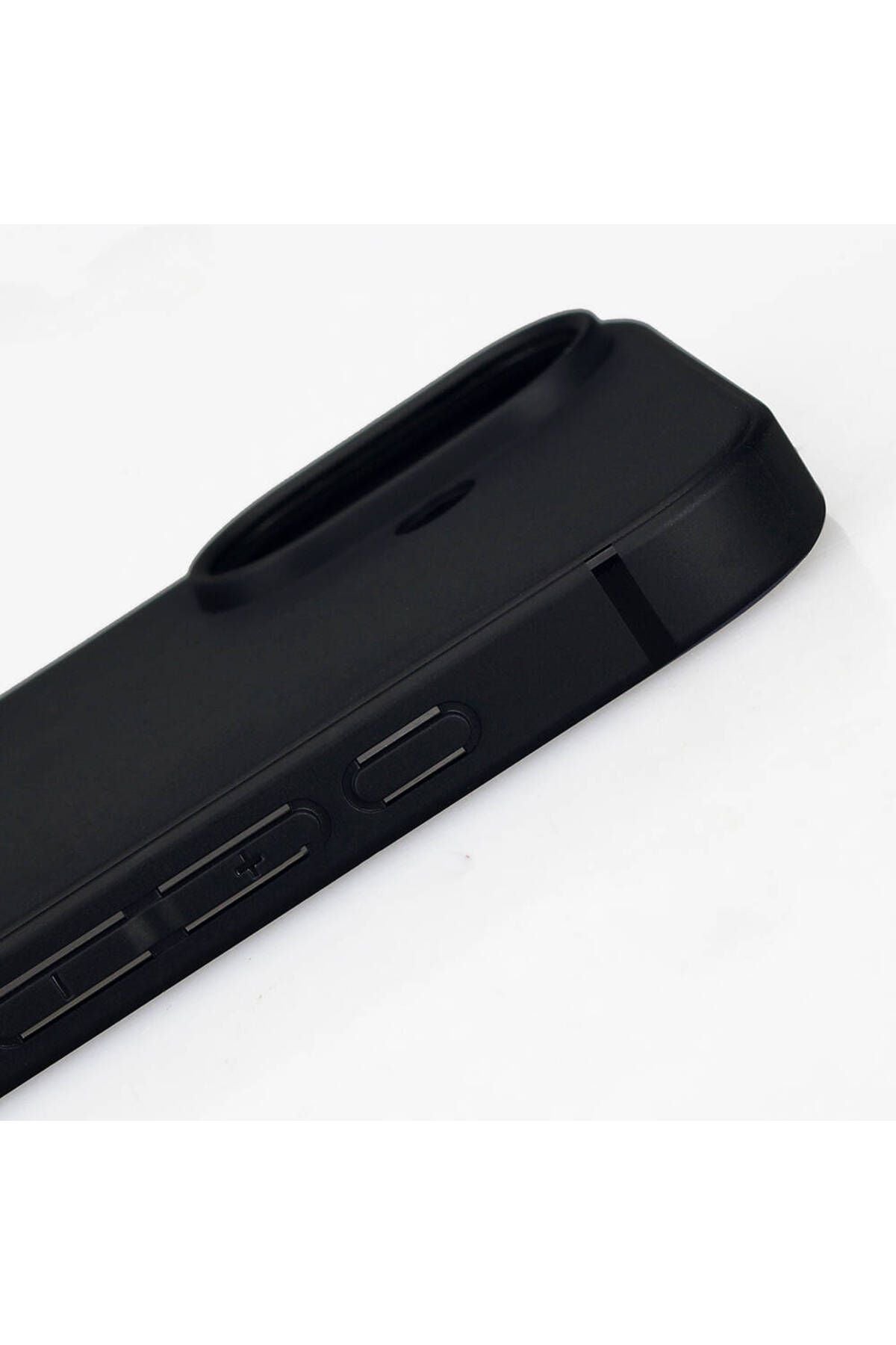 iPhone 16 Kılıf Zore İmax Silikon - Siyah