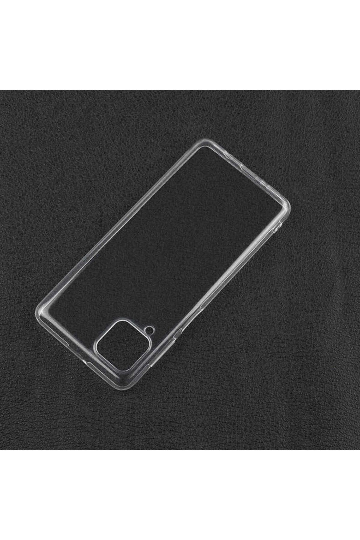 Galaxy A22 4G Kılıf Zore Süper Silikon Kapak - Renksiz