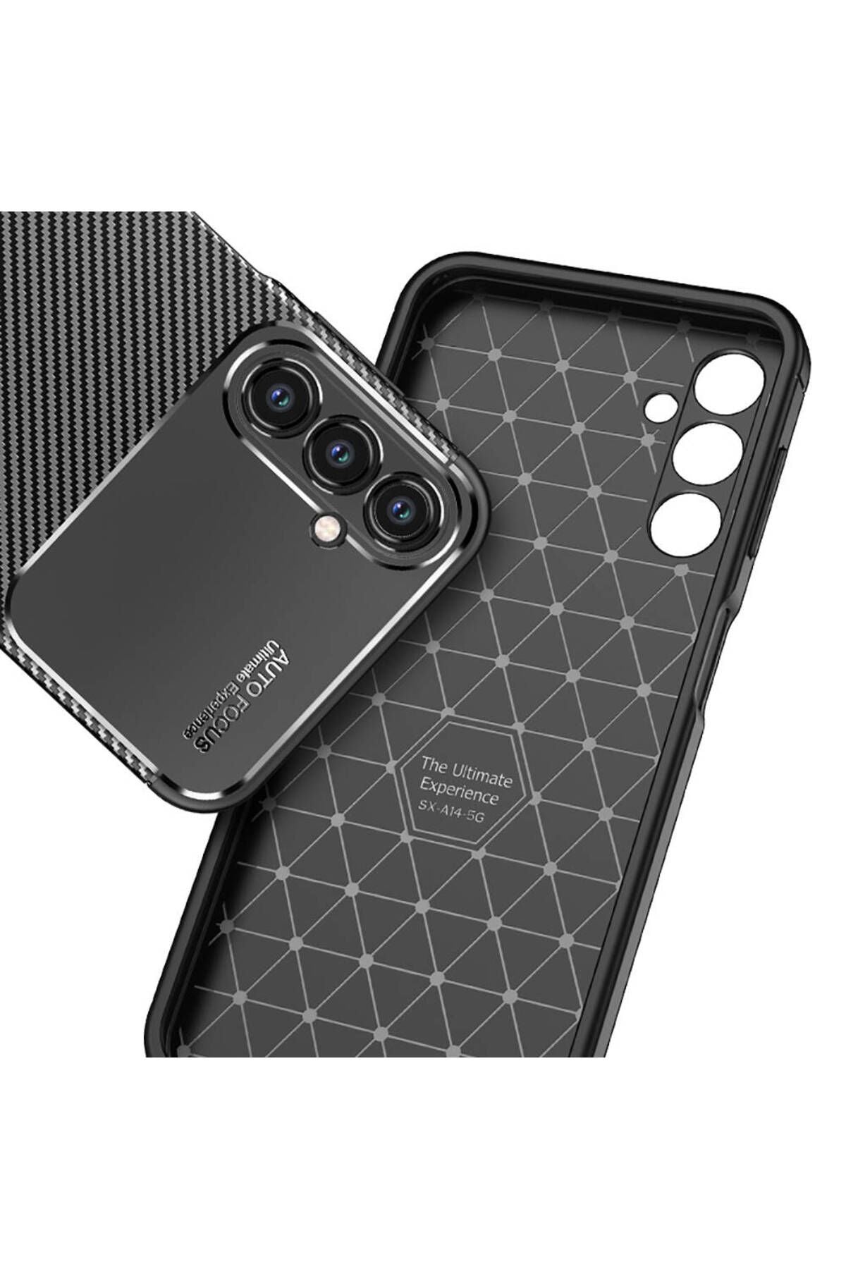 Galaxy S24 Uyumlu Zore Negro Silikon Kılıf-Siyah