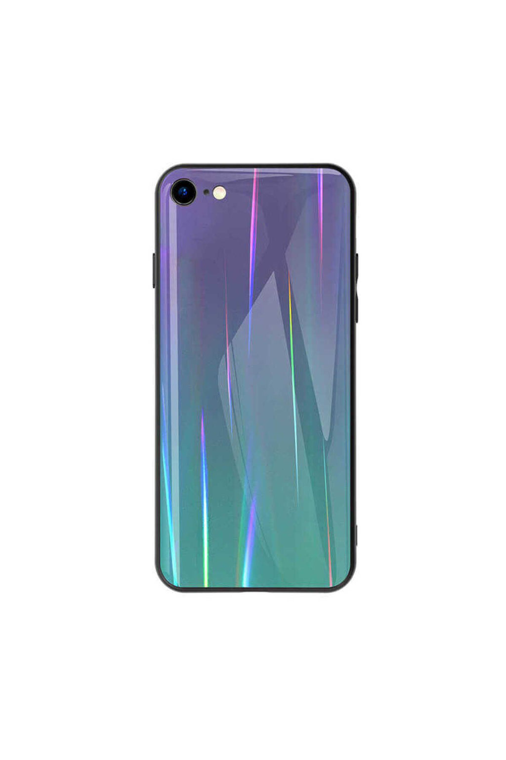iPhone SE 2022 Uyumlu Zore Friz Cam Kılıf-Yeşil