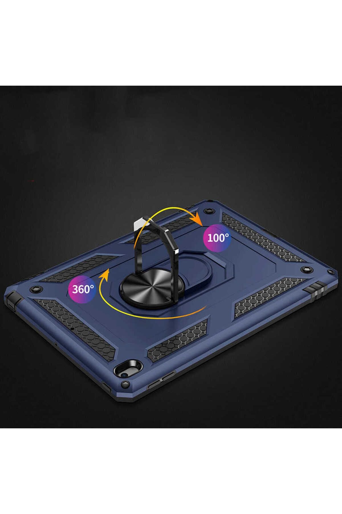 iPad 10.2 2021 (9.Nesil) - Uyumlu Uyumlu Zore Tablet Vega Kapak-Mavi