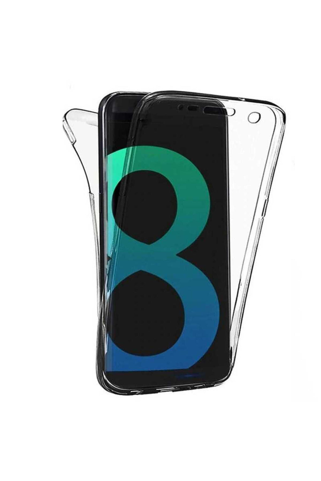 Galaxy S8 Kılıf SVL Enjoy Kapak - Renksiz