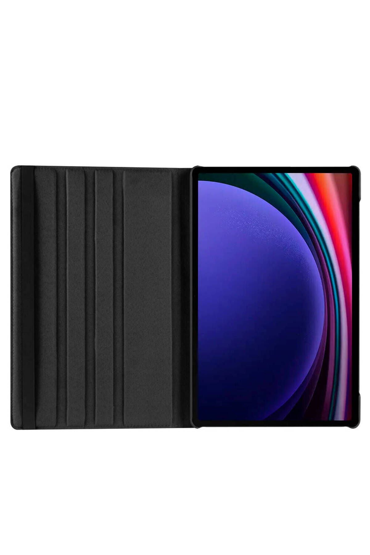 Galaxy Tab S10 Ultra Zore Dönebilen Standlı Kılıf - Pembe Koyu