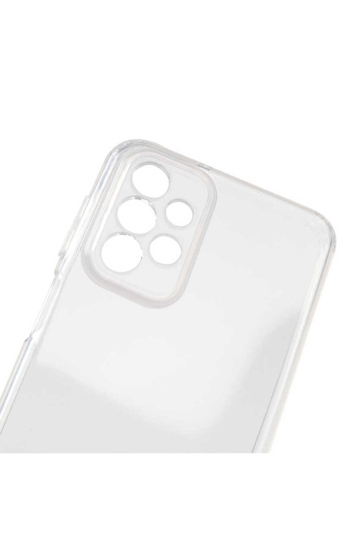 Galaxy A33 5G Kılıf TQR 2mm Anti Shock Silikon - Renksiz