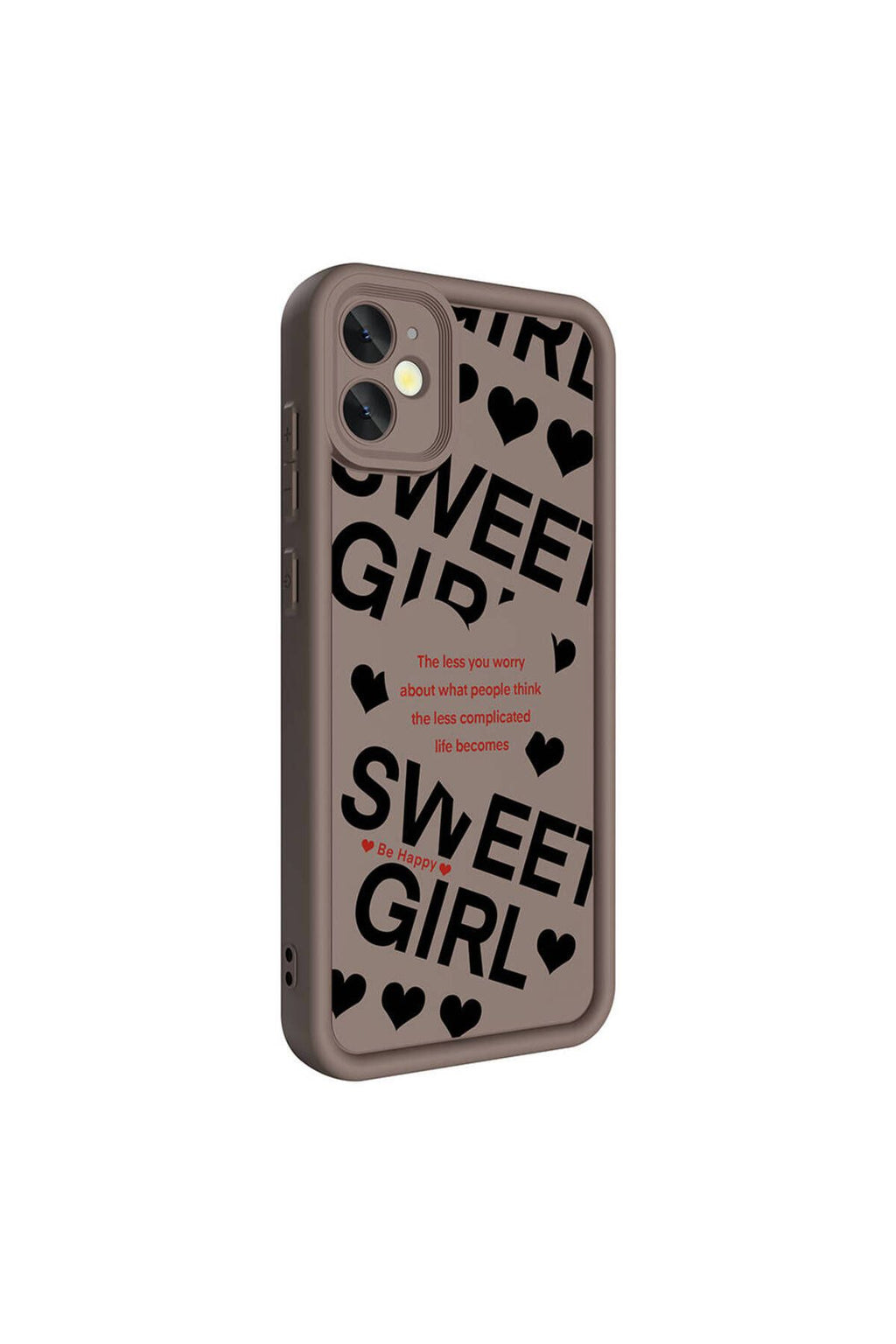 iPhone 11 Kılıf Kamera Korumalı Baskılı Arka Yüzey Zore Klas Kapak - Siyah