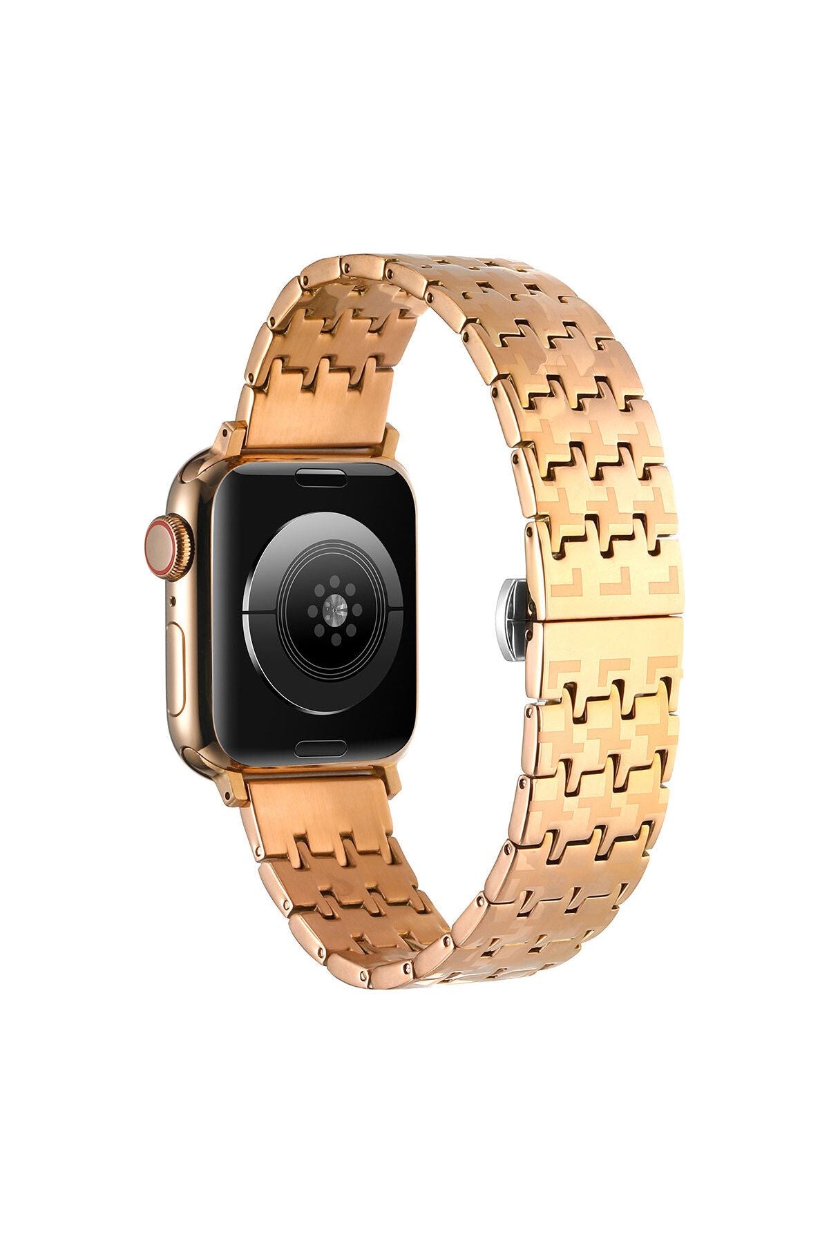 Watch Ultra 49mm Uyumlu KRD-86 Metal Zore Kordon-Gümüş