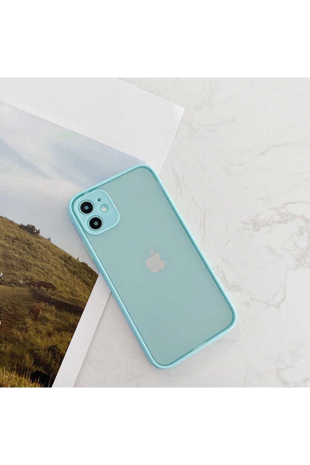 iPhone SE 2022 Uyumlu Zore Hux Kılıf-Siyah