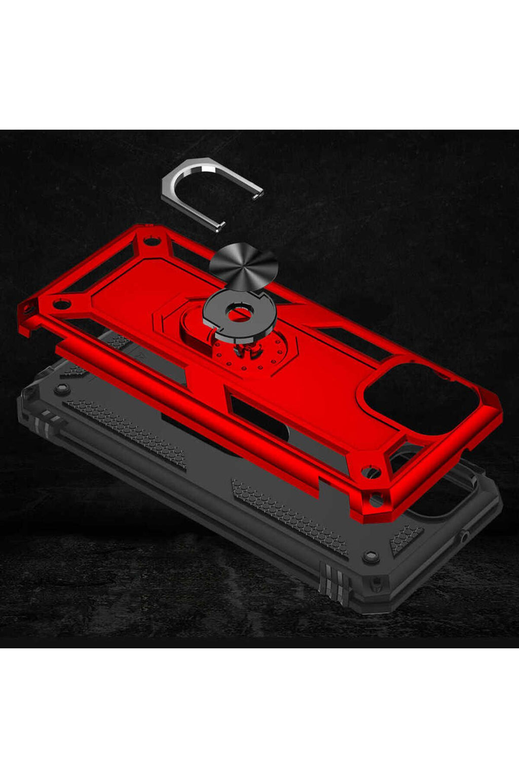 Galaxy A03 Kılıf Zore Vega Kapak - Siyah