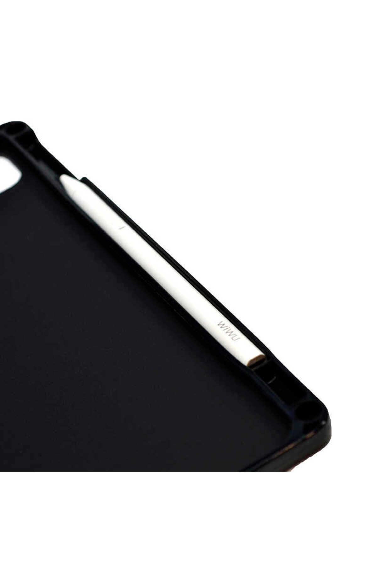 iPad Pro 12.9 2020 (4.Nesil) Zore Kalemli Tablet Silikon - Renksiz