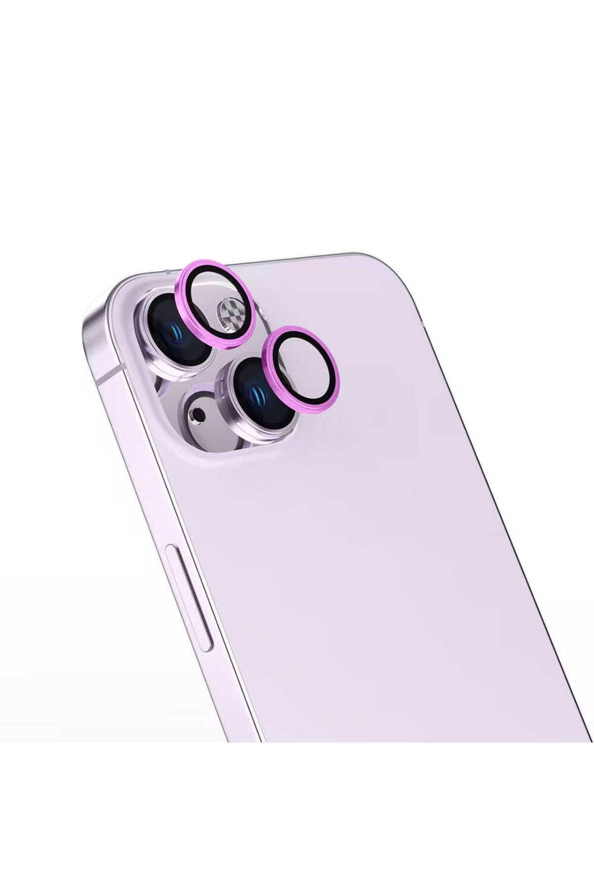 Apple iPhone 16 Zore CL-15 Parmak İzi Bırakmayan Anti-Reflective Kamera Lens Koruyucu-Gümüş