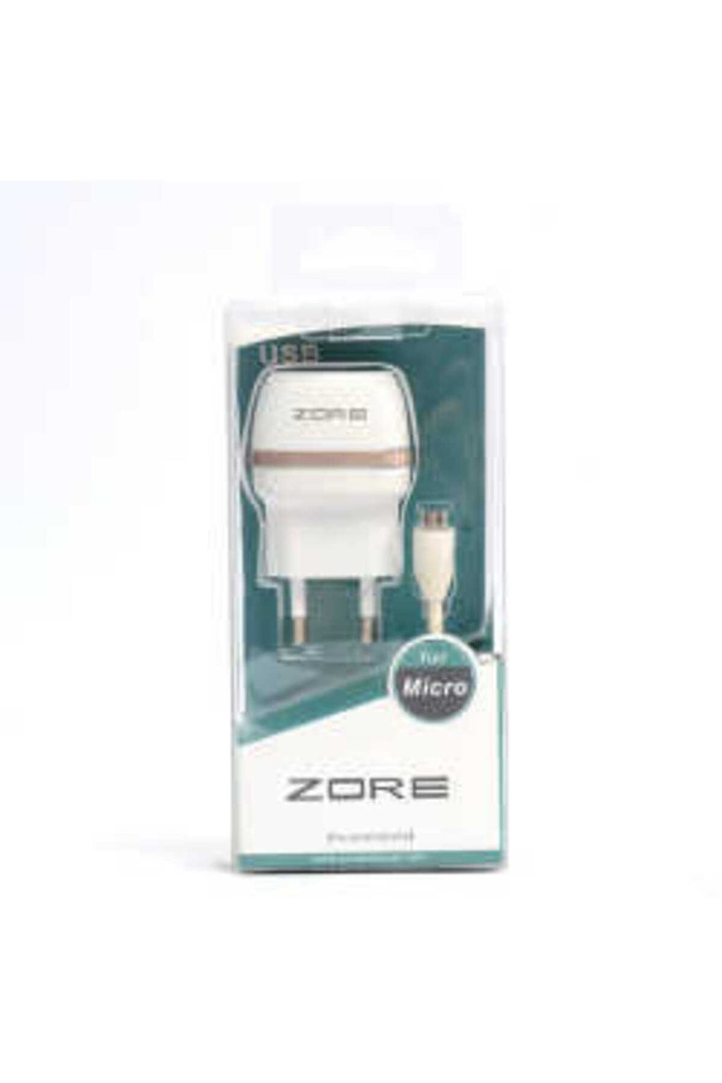 Beyaz Moment Micro Şarj Seti-Zore