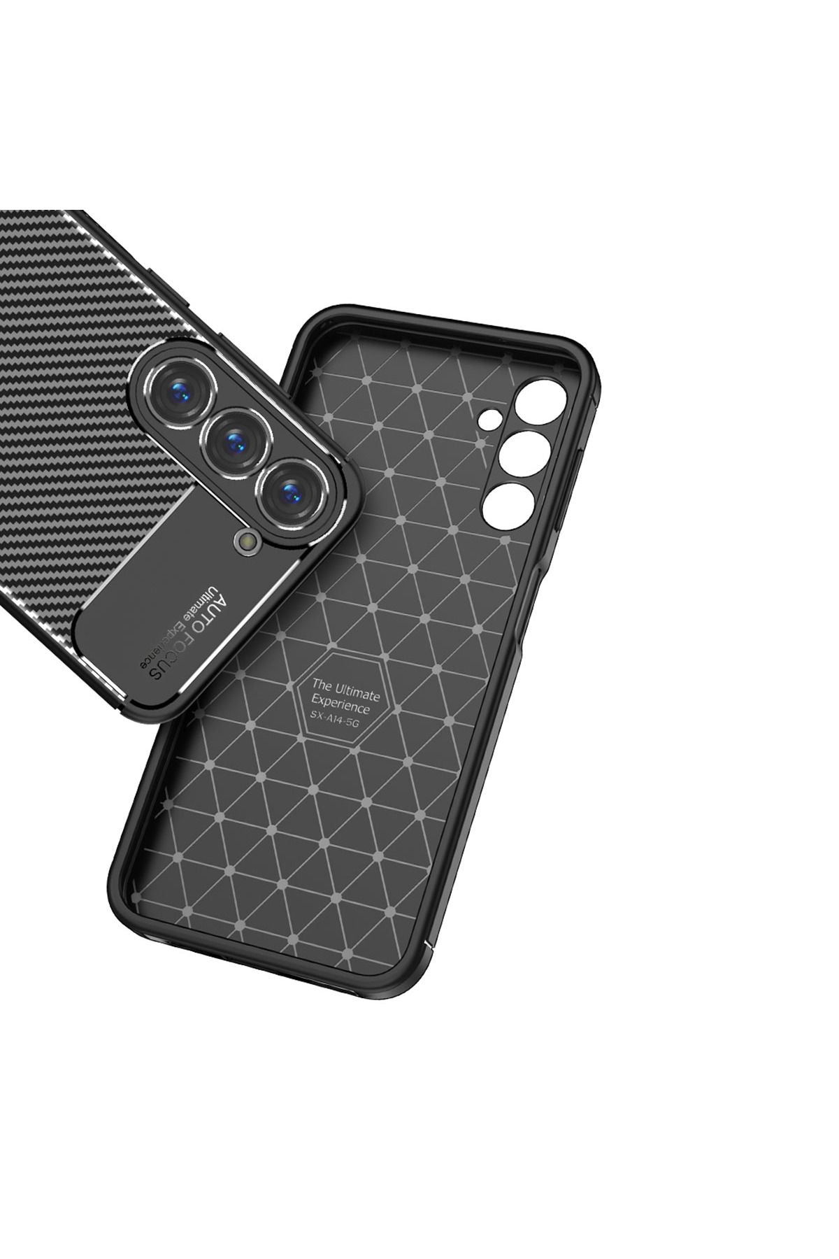 Galaxy S23 Plus Uyumlu Zore Negro Silikon Kılıf-Siyah