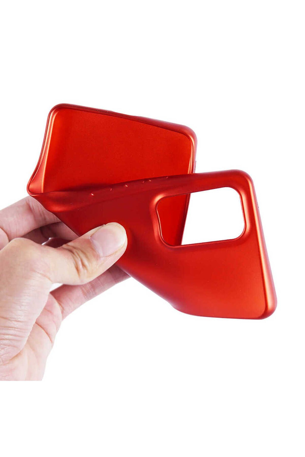 Galaxy A53 5G Kılıf Zore Premier Silikon Kapak - Kırmızı