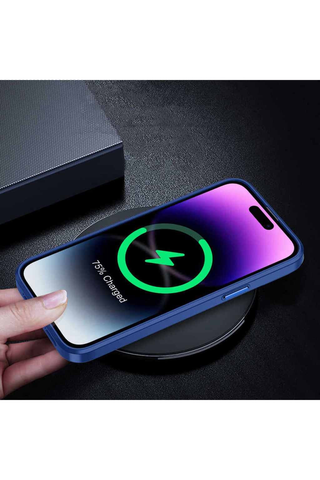 iPhone 14 Pro Uyumlu Zore Flora Kılıf-Lila