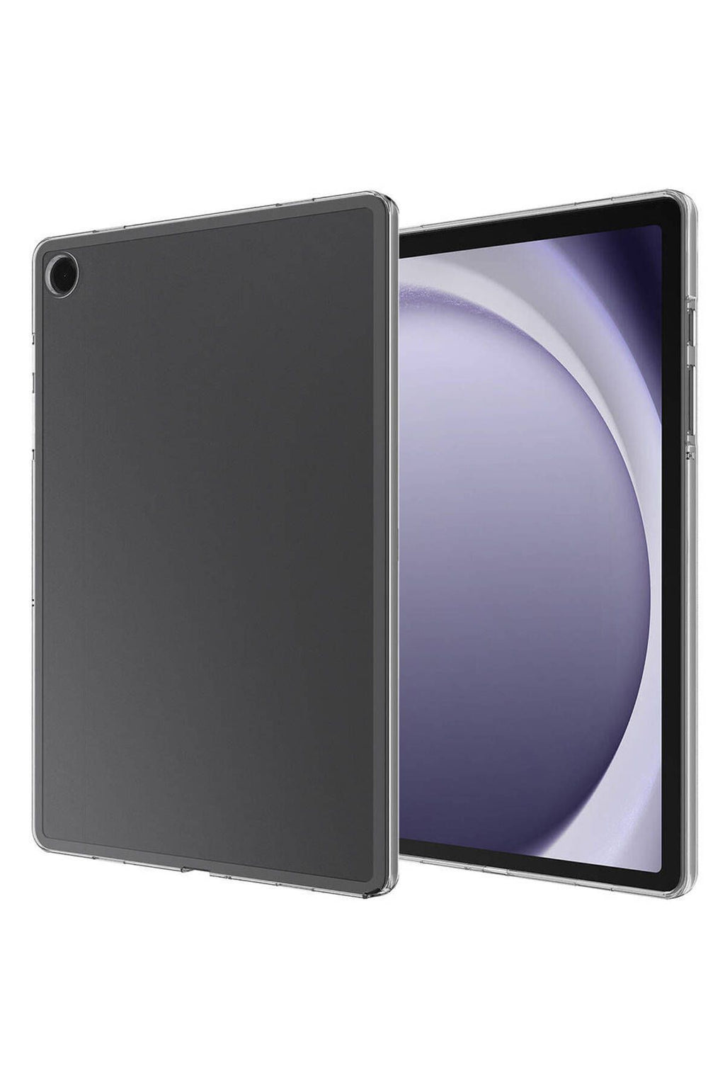 Galaxy Tab A9 Kılıf  Uyumlu Zore Tablet Süper Silikon Kapak-Renksiz
