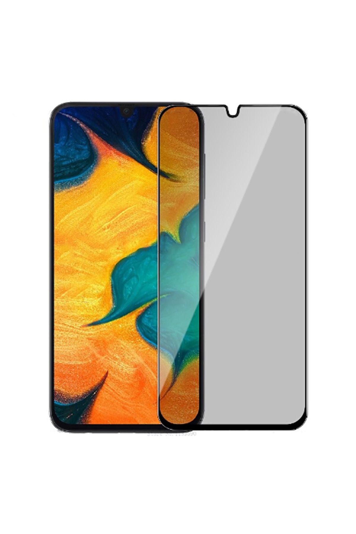 Galaxy A34 Uyumlu Zore New 5D Privacy Temperli Ekran Koruyucu