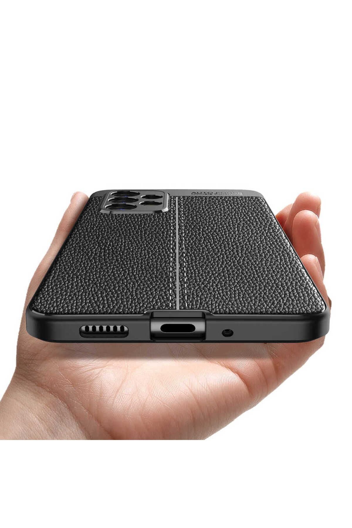 Galaxy A33 5G Kılıf TKNR Niss Silikon Kapak - Siyah