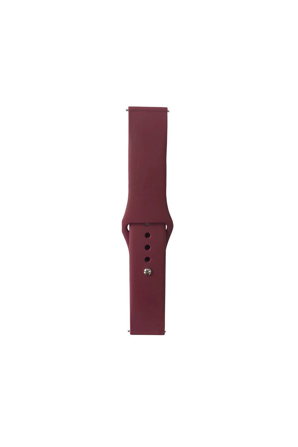 Galaxy Watch Active 2 44mm Band Serisi 20mm Klasik Kordon Silikon Strap Kayış-Barbie Powder
