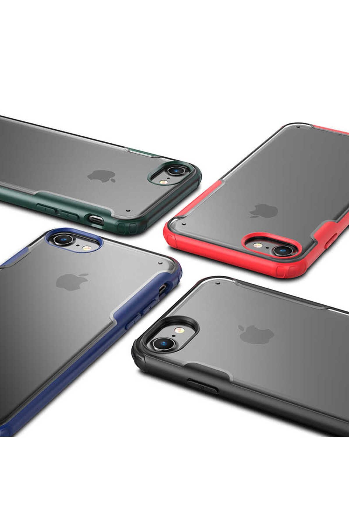 iPhone SE 2022 Uyumlu Zore Volks Kılıf-Lacivert