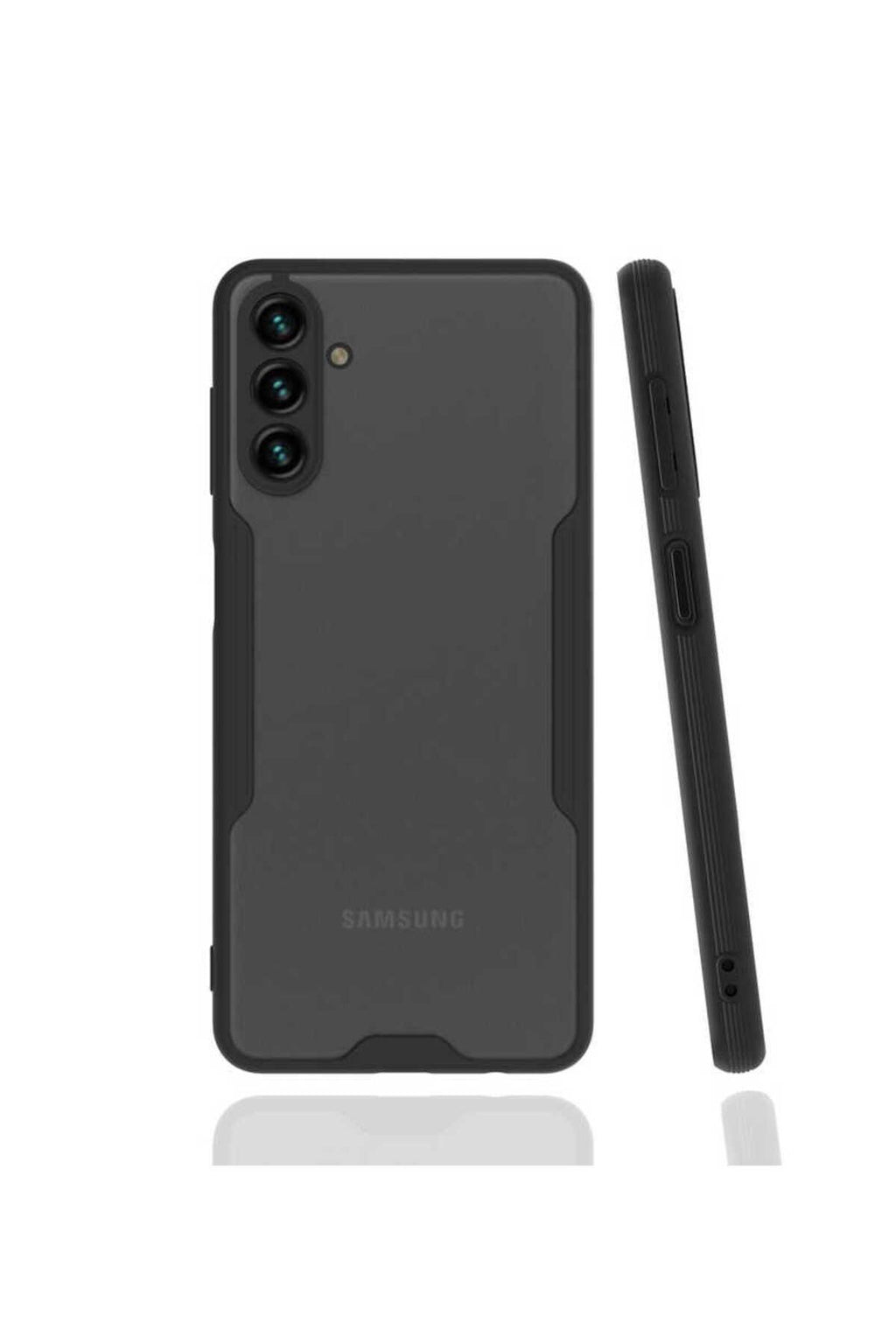 Galaxy A04S Kılıf Zore Parfe Kapak - Pembe