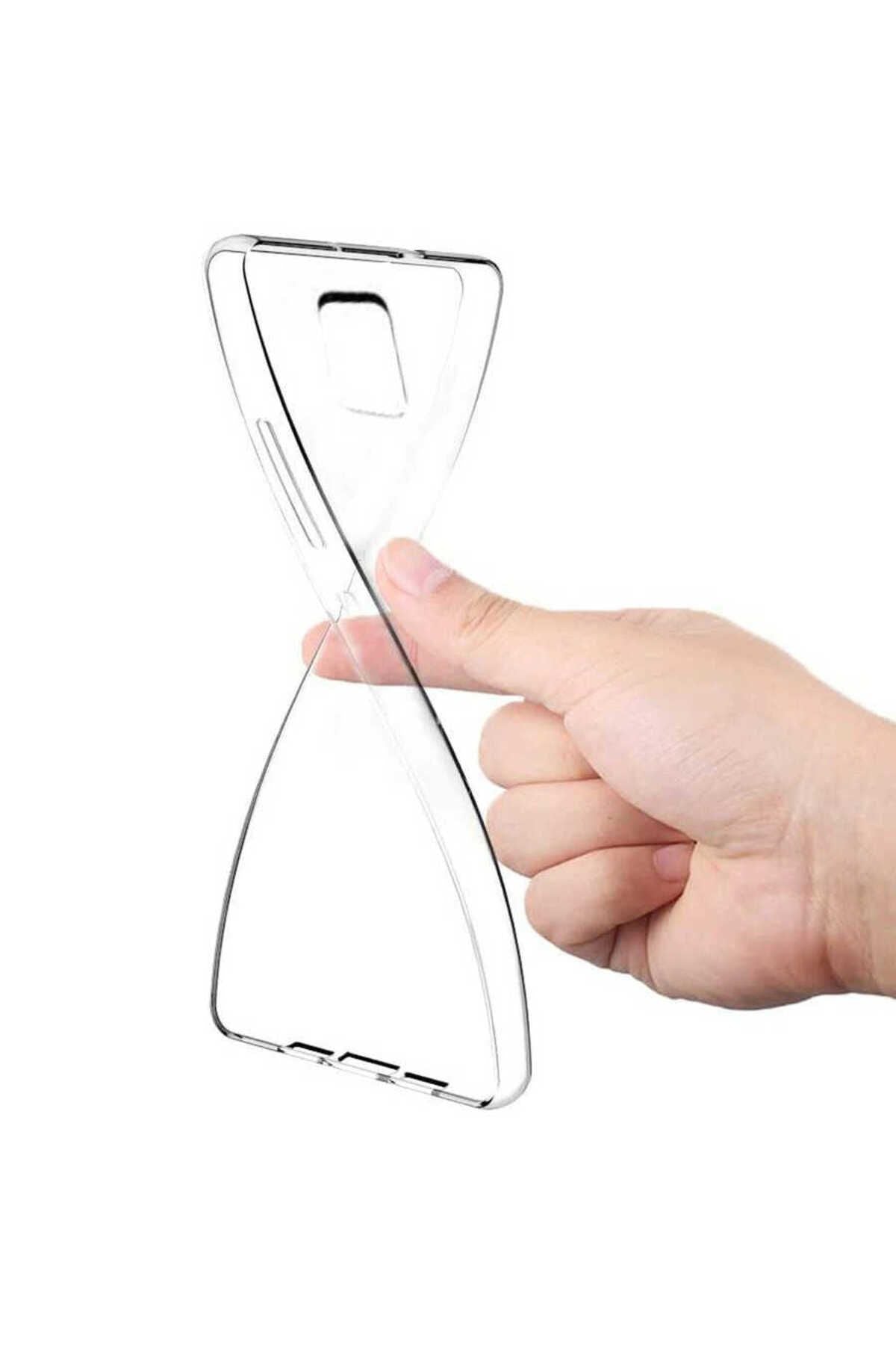 Galaxy S5 İ9600 Kılıf RNTC Süper Silikon Kapak - Renksiz