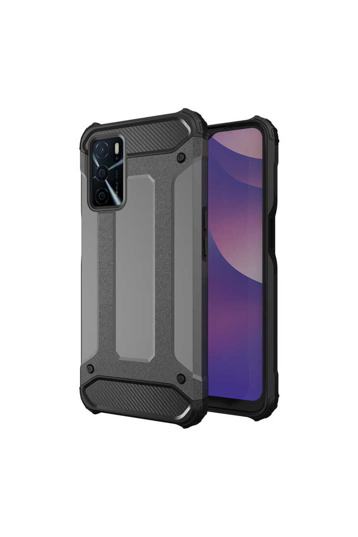 A16 Kılıf Zore Crash Silikon Kapak - Rose Gold