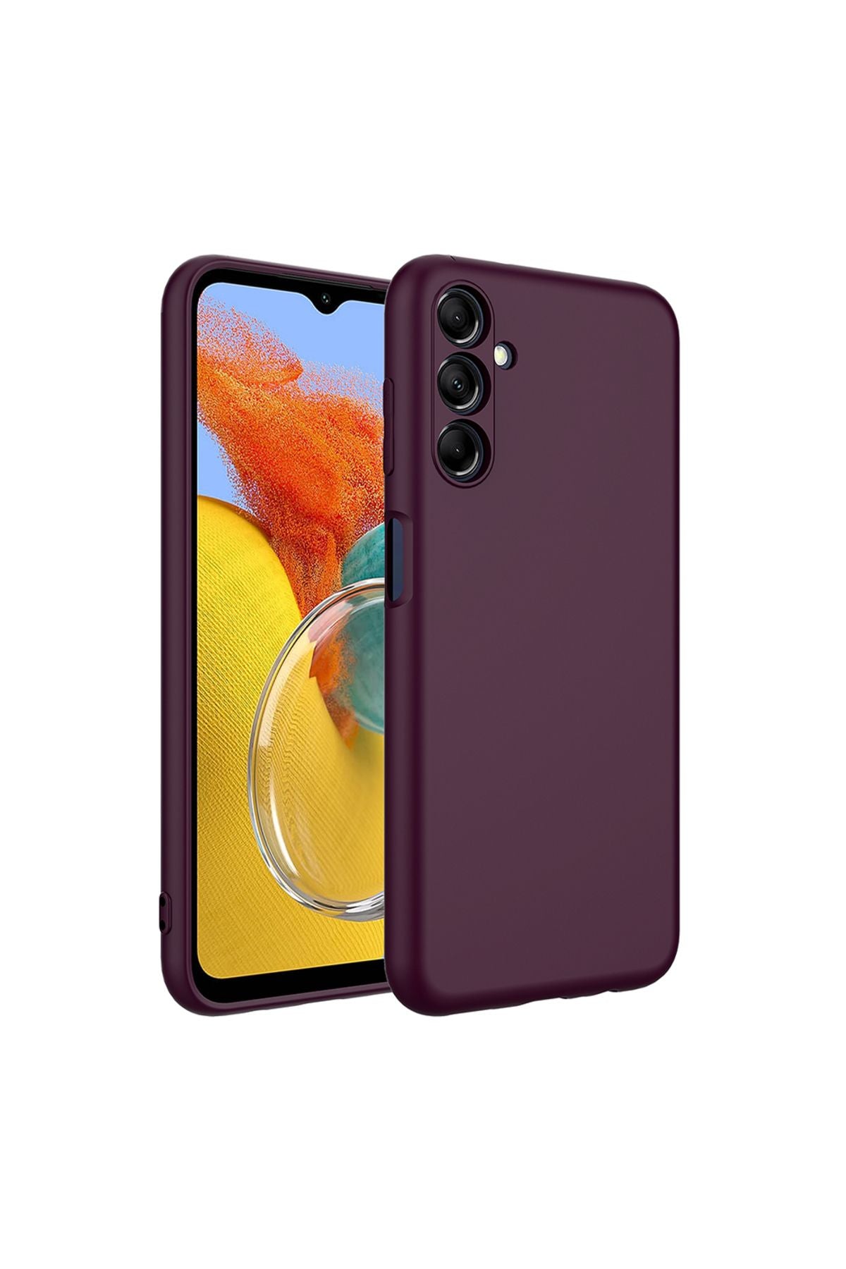 Galaxy A16 Uyumlu Zore Mara Lansman Kapak-Koyu Mor