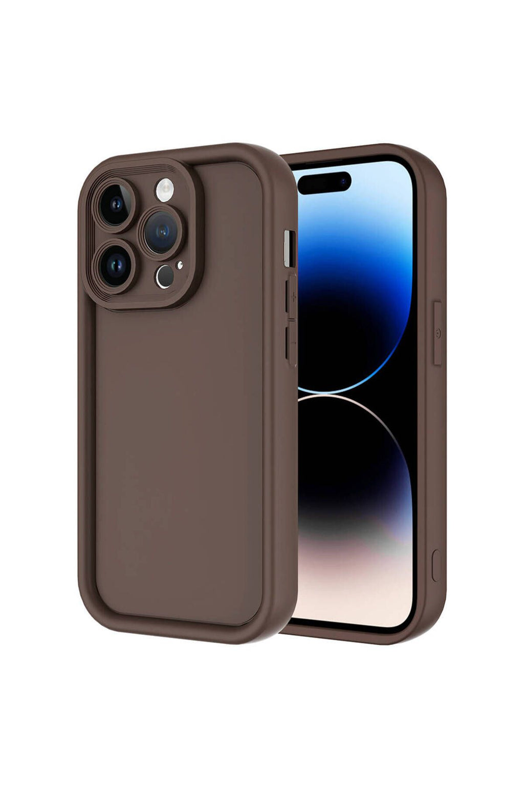 iPhone 14 Pro Uyumlu BTZ Kılıf Kamera Korumalı Zore Ananas Kapak-Koyu Yeşil