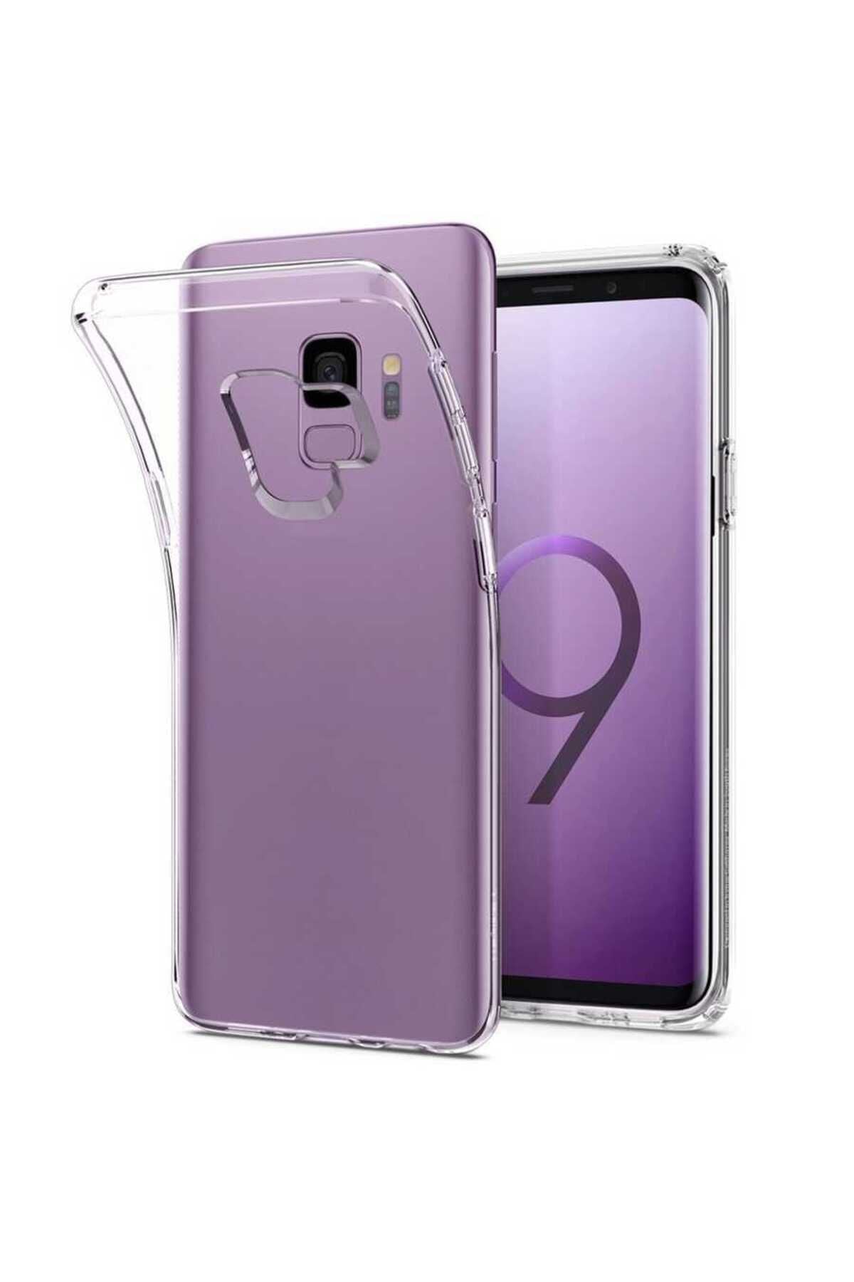 Galaxy S9 Kılıf Zore Süper Silikon Kapak - Renksiz