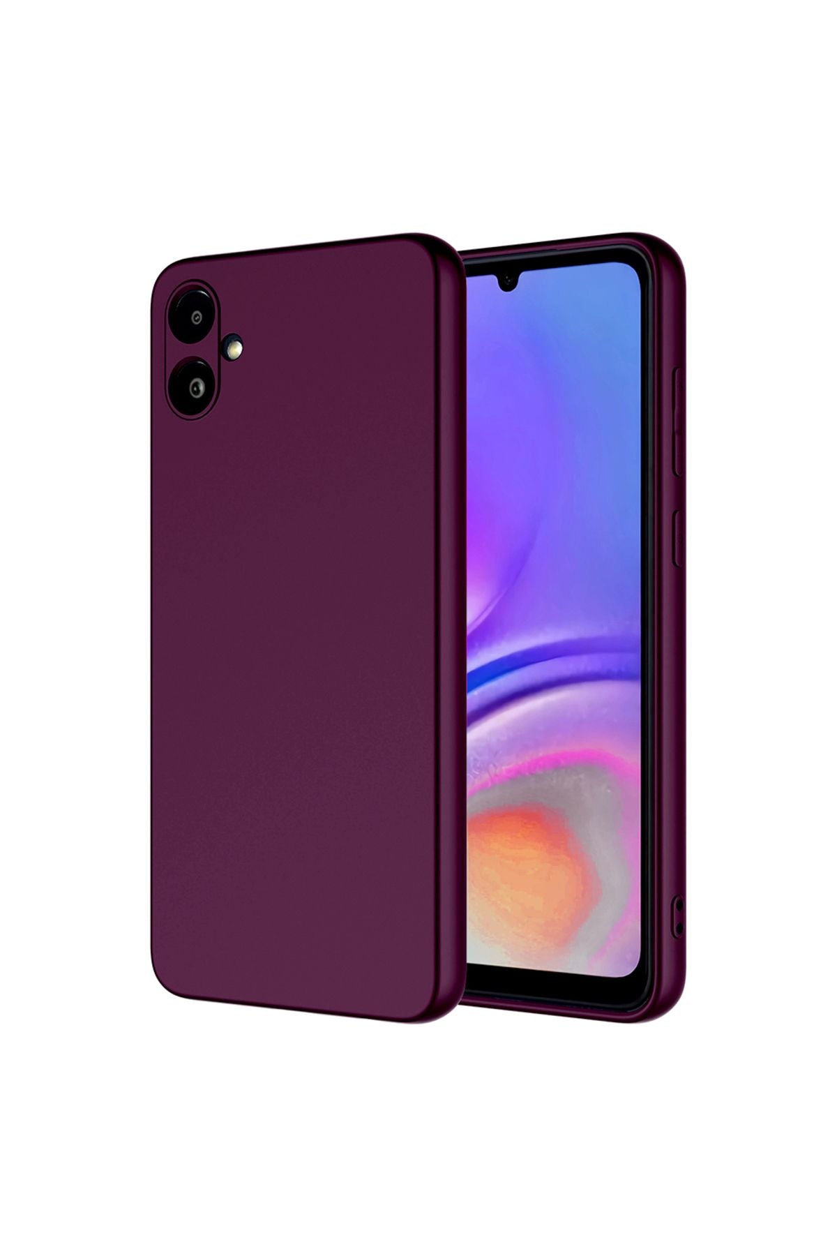 Galaxy A06 Kılıf Zore Mara Lansman Kapak - Koyu Mor