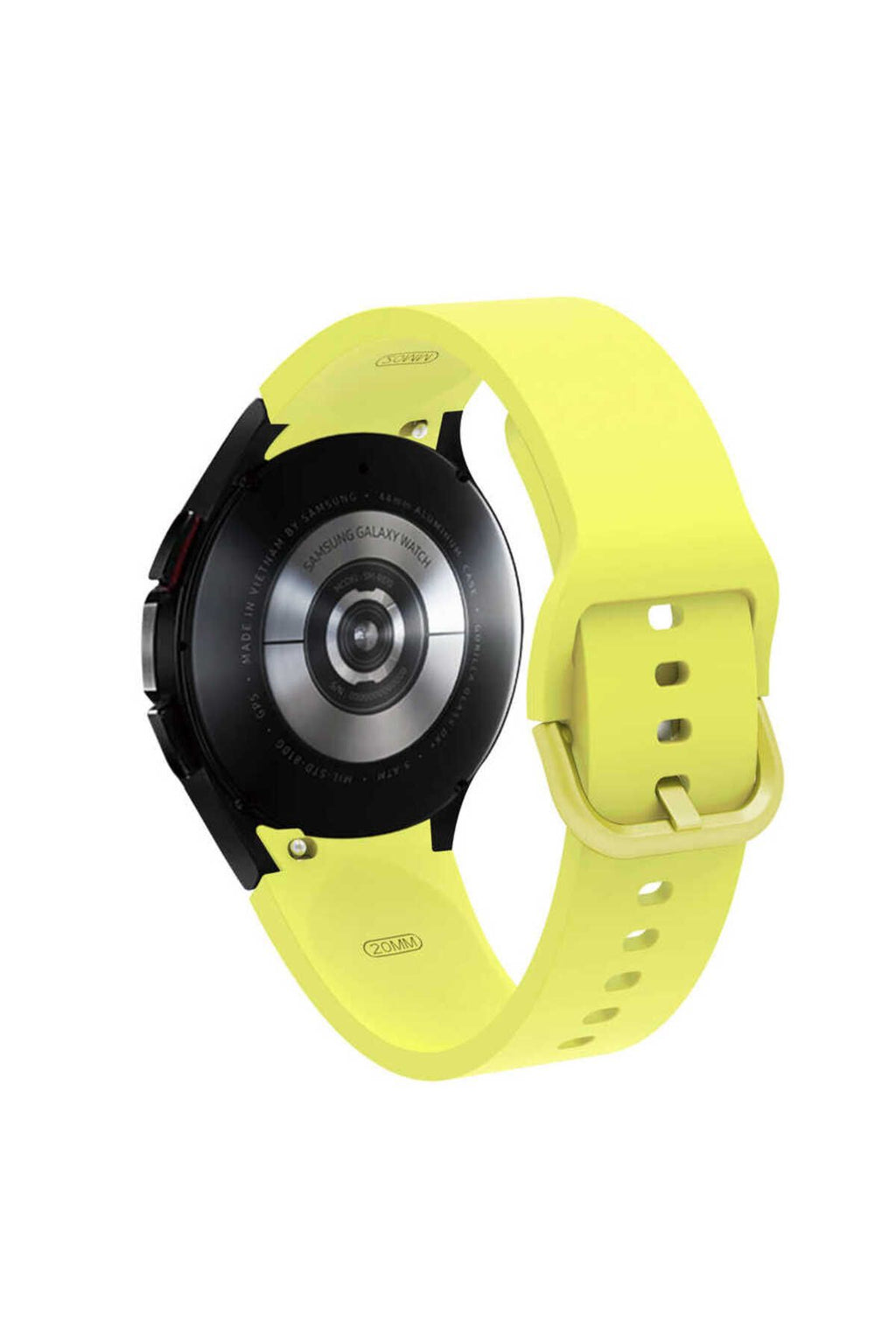 Galaxy Watch 4 Classic 42mm KRD-50 Uyumlu Zore Kordon-Kırmızı