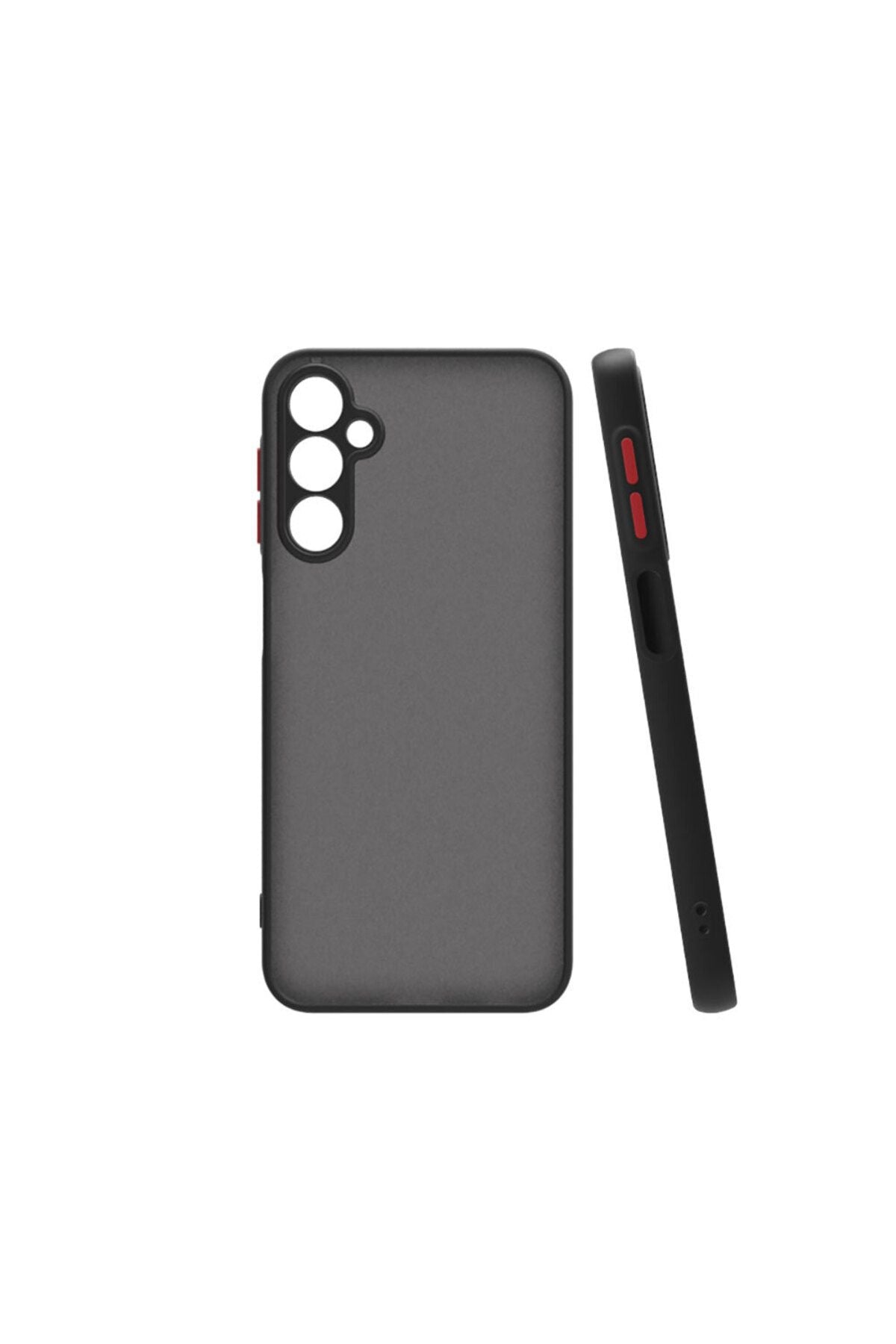 Galaxy S24 FE Uyumlu Kılıf Zore Hux Kapak-Siyah