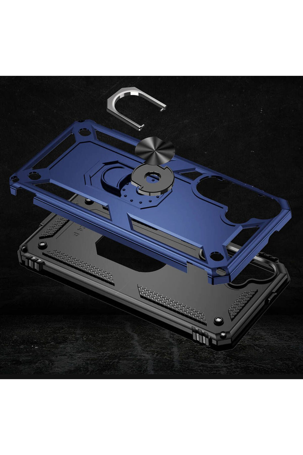 Galaxy S24 Kılıf Zore Vega Kapak - Mavi