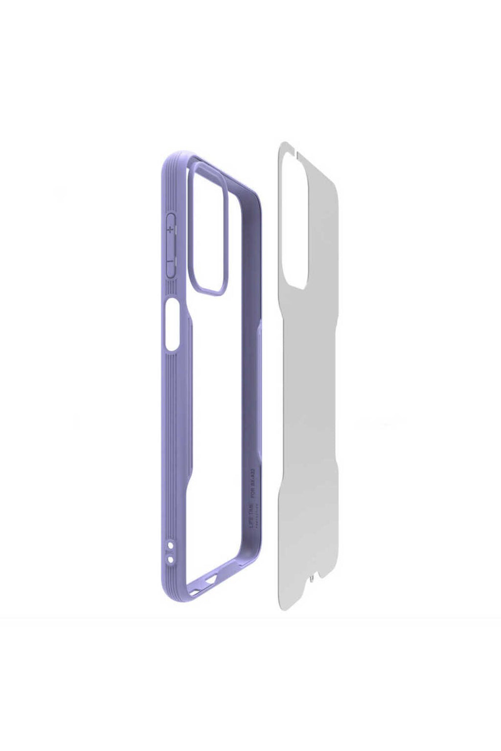 Galaxy A23 Kılıf Zore Parfe Kapak - Mor