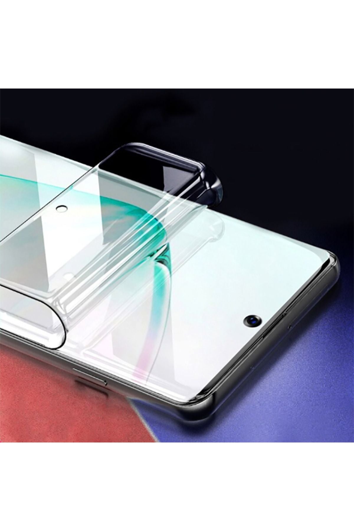 Galaxy S21 Ultra Uyumlu Zore Süper Pet Ekran Koruyucu Jelatin