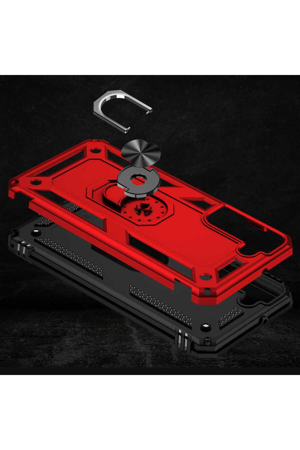 Galaxy S22 Uyumlu Zore Vega Kılıf-Kırmızı