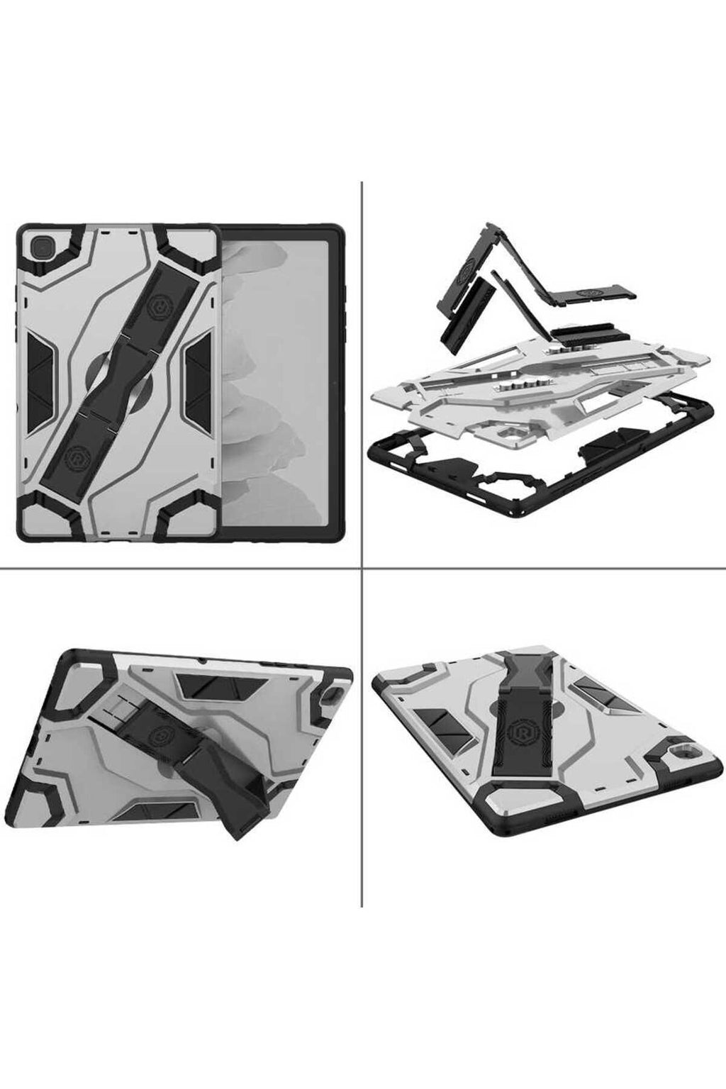 Galaxy Tab A7 10.4 T500 2020 Zore Defens Tablet Silikon - Siyah