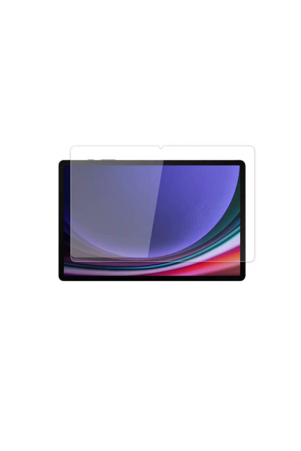 Galaxy Tab S9 FE Plus Uyumlu Zore Tablet Temperli Cam Ekran Koruyucu-Renksiz