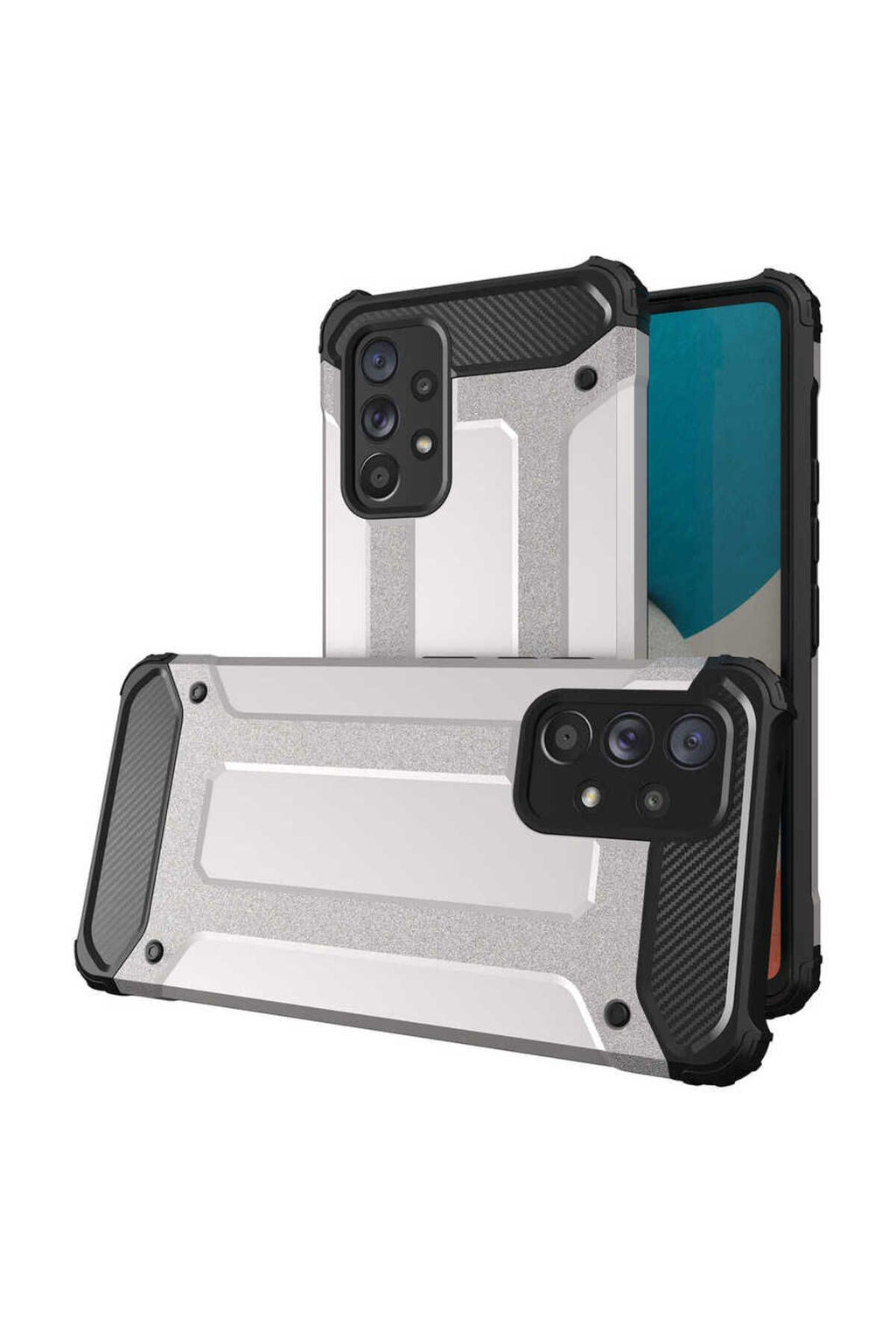 Galaxy A33 5G Kılıf RNTC Crash Silikon Kapak - Gold