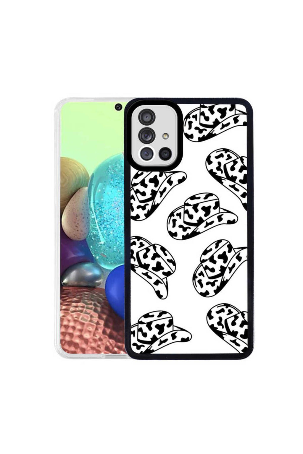 Galaxy A51 Kılıf Zore M-Fit Desenli Kapak - Hat No5