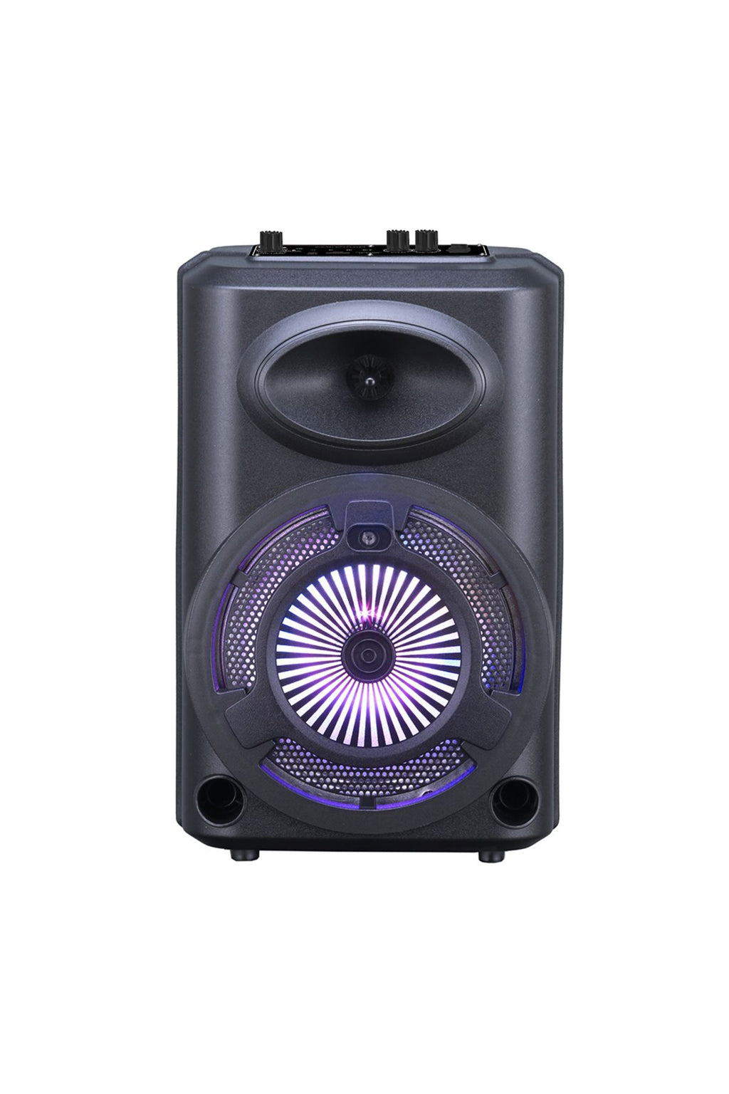 Zore GD-903 Dijital LED Göstergeli FM Radyolu Mikrofonlu RGB TWS 8 inç Stereo Bass Kablosuz Karaoke