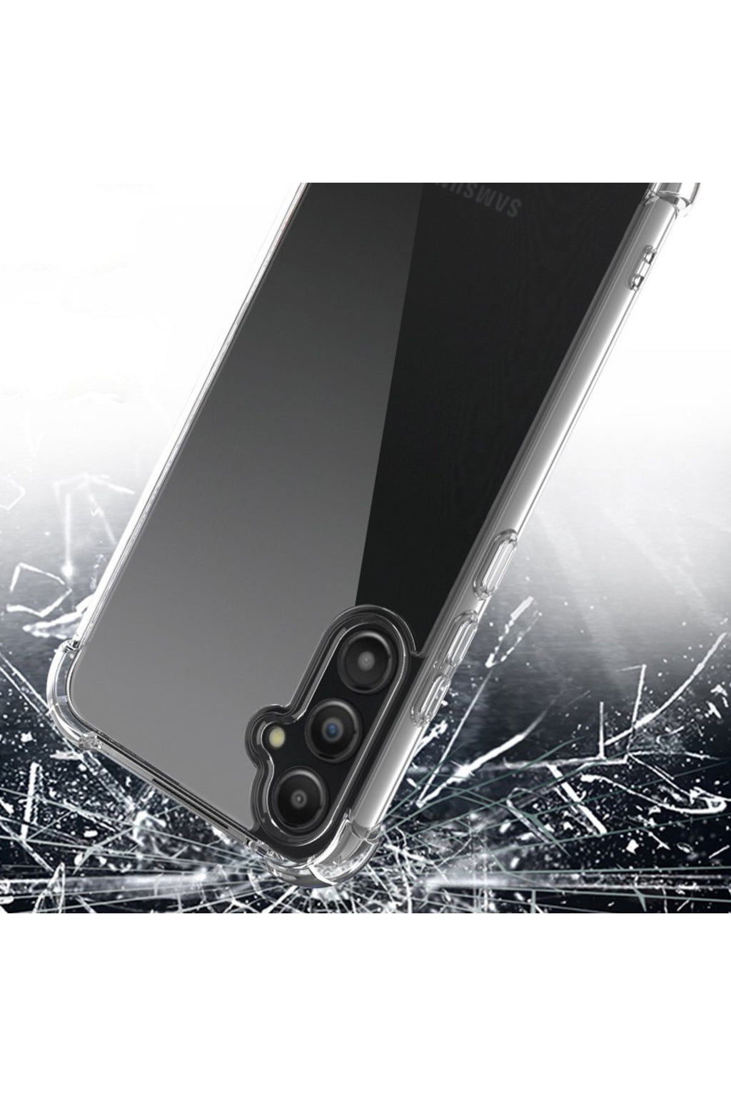 Galaxy A34 Kılıf Zore Nitro Anti Shock Silikon - Renksiz