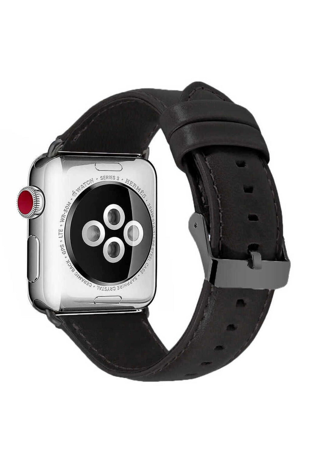 Watch 44mm Uyumlu Luxury Leather Deri Zore Kordon-NO9