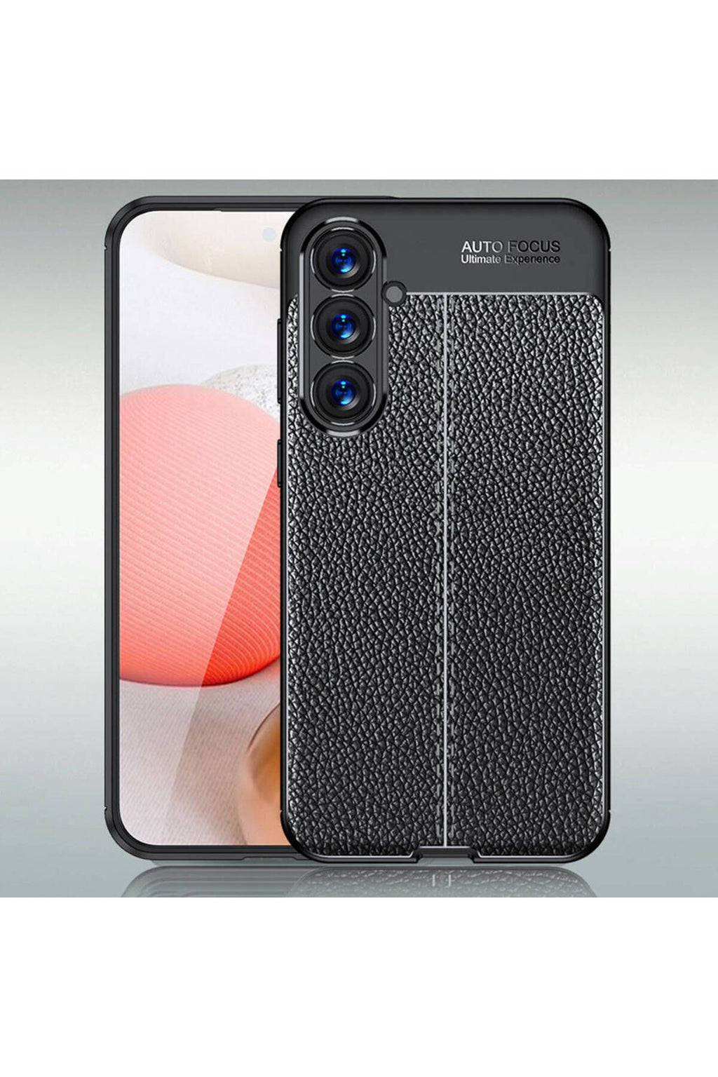 Galaxy S23 FE Uyumlu CSK Zore Niss Silikon Kılıf-Siyah