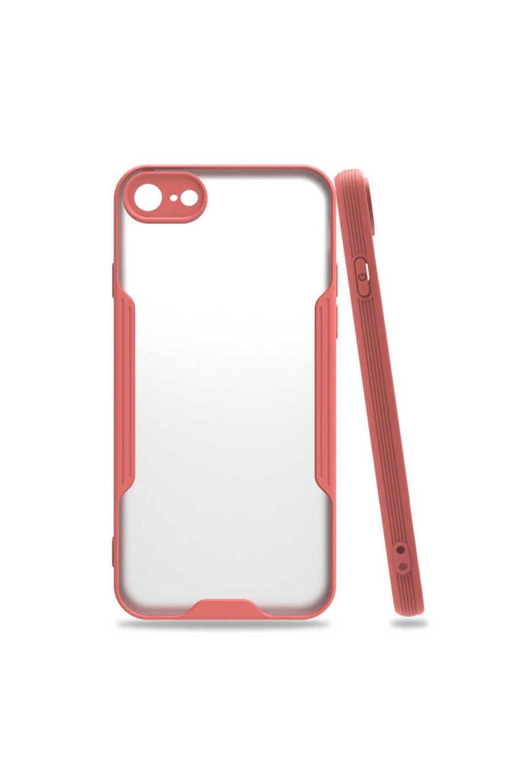 iPhone SE 2022 Uyumlu AKAV Parfe Kılıf-Pembe