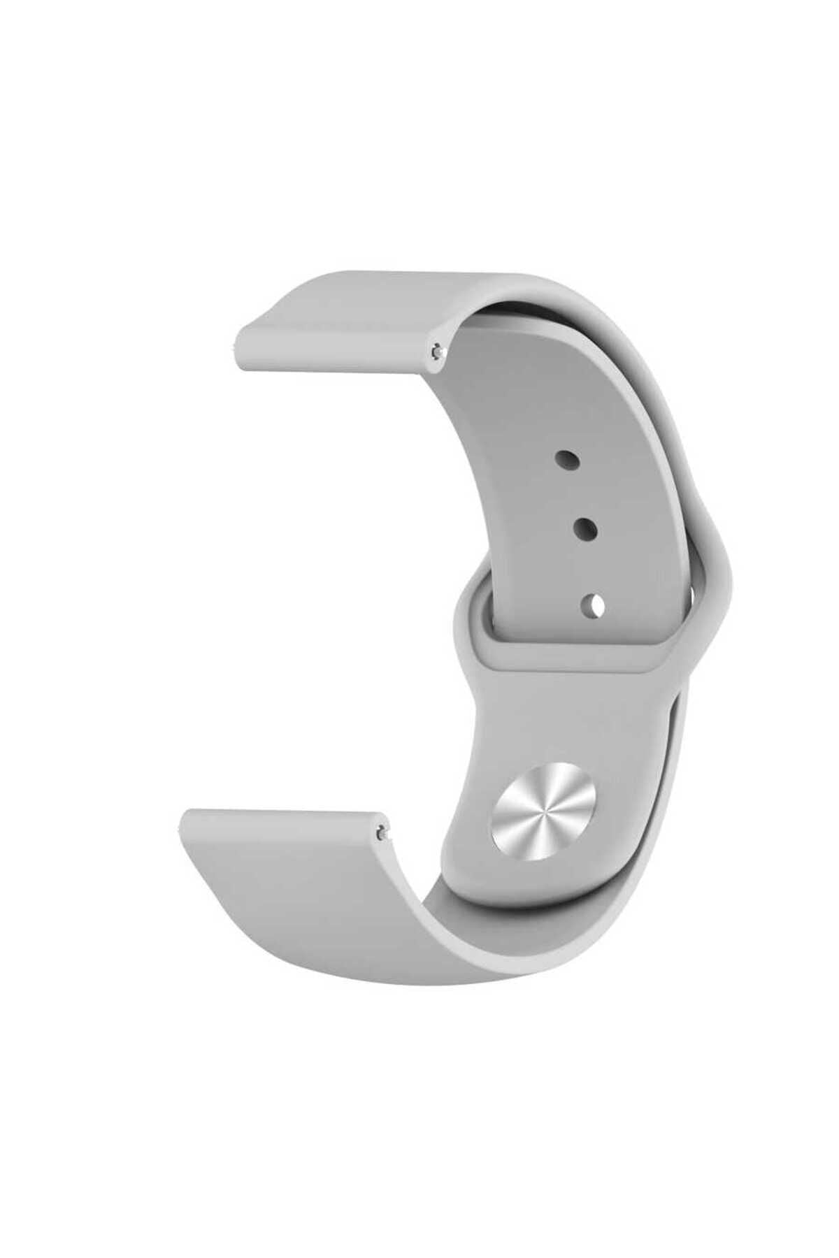 Galaxy Watch 42mm KRD-11 20mm Uyumlu Zore Kordon Gri