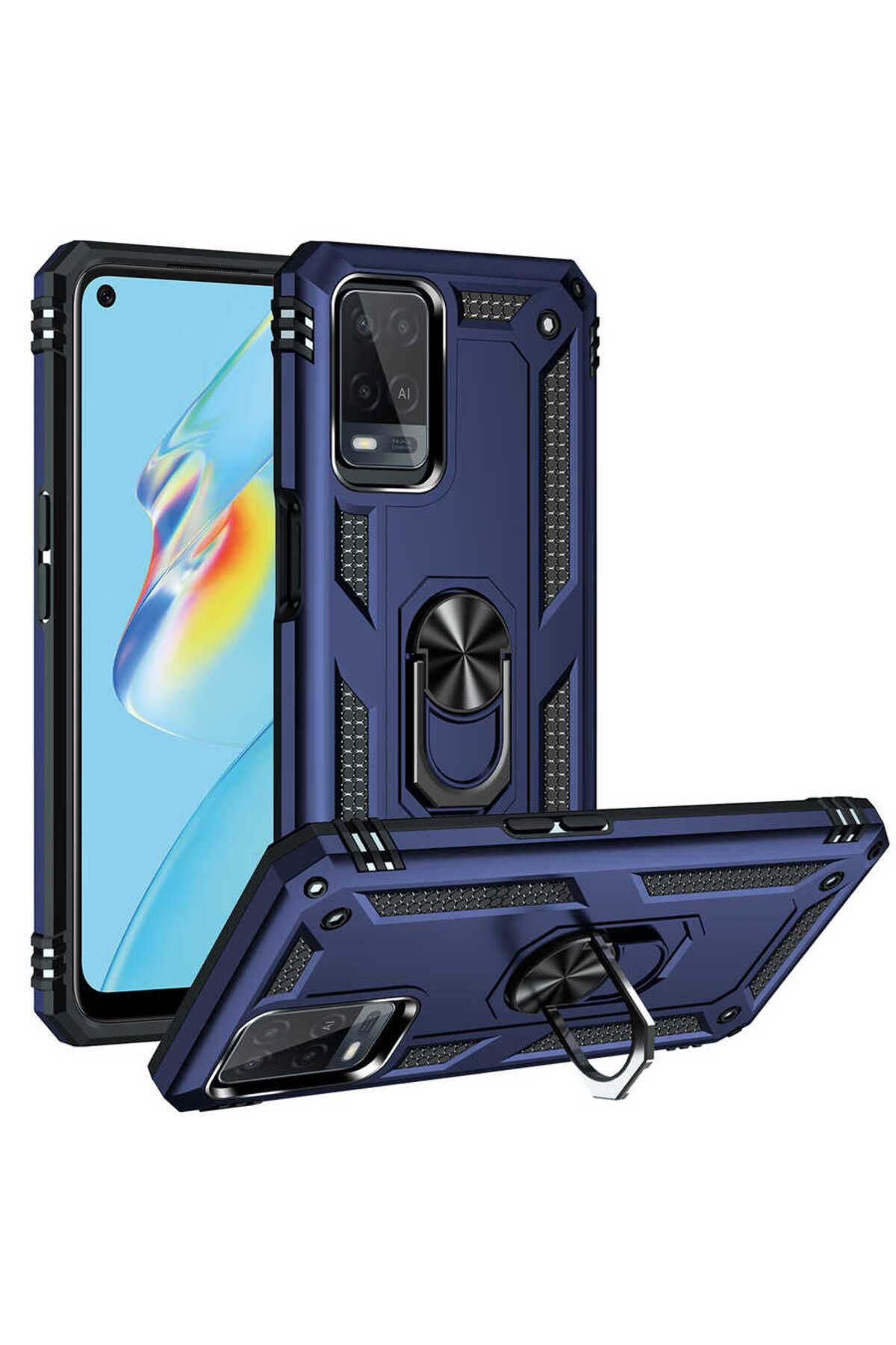 A54 4G Kılıf TKNR Vega Kapak - Mavi
