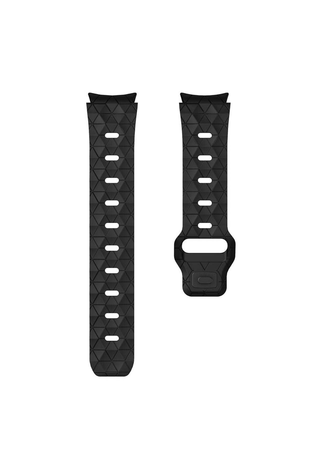 Galaxy Watch 5 40mm KRD-116 20mm Futbol Desenli Spor Tasarımlı Silikon Kordon