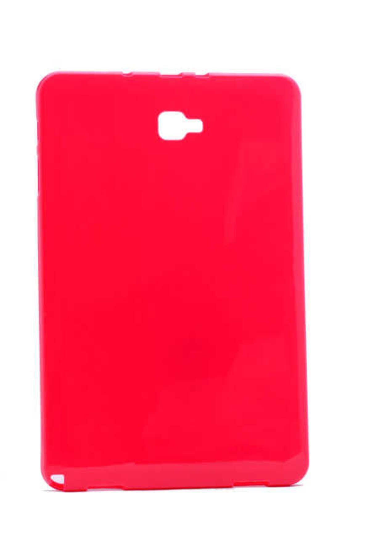 Galaxy Tab A 10.1 (2016) P585 Kılıf Zore Tablet Süper Silikon Kapak - Siyah